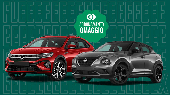 Due macchine Mazda CX-60 e Nissan Juke