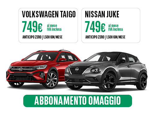 offerta di noleggio auto a medio termine per privati 