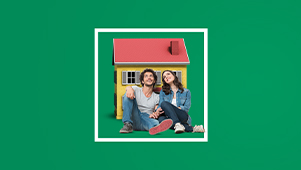 coppia di ragazzi in casa 