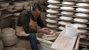 artigiano calabrese al lavoro