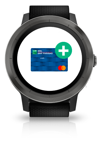 quadrante di orologio contenente immagine di carta di credito blu BNL Classic quadrante di orologio contenente immagine di carta di credito blu BNL Classic